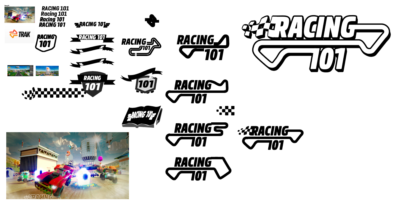 Racing 101 logomark